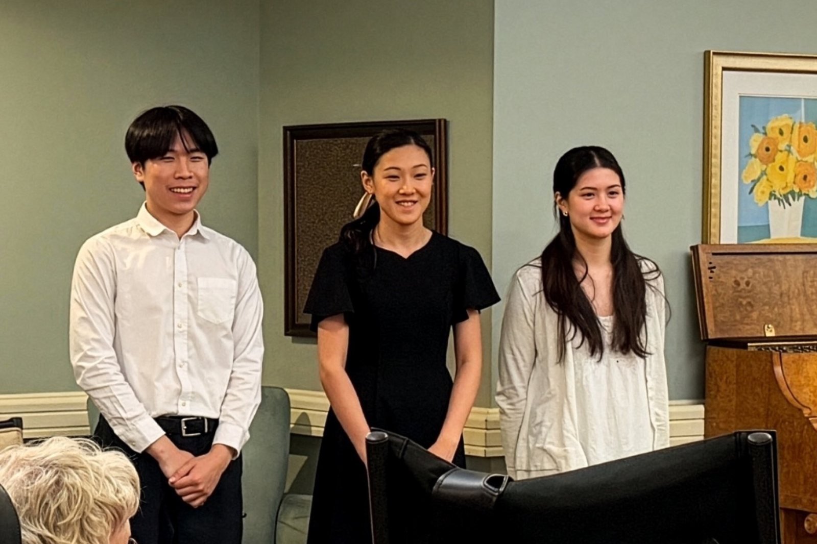 Students of Song Piano Studio after performing at Epworth Villa, September 2026